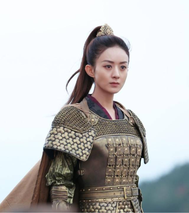 女明星穿盔甲_古装剧女将军_女明星穿铠甲