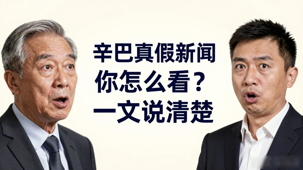 辛巴真假新闻你怎么看？一文说清楚