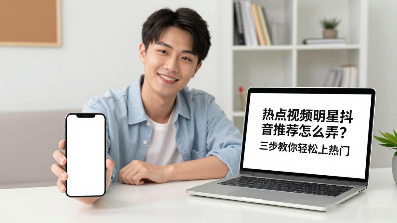 热点视频明星抖音推荐怎么弄？三步教你轻松上热门
